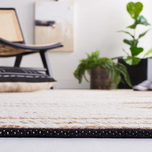 Safavieh Natural Fiber 225 Hand Woven 50% Jute/30% Wool/and 20% Cotton Rug NF225A-8