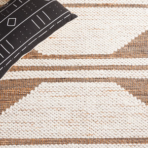 Safavieh Natural Fiber 225 Hand Woven 50% Jute/30% Wool/and 20% Cotton Rug NF225A-8