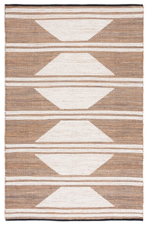 Safavieh Natural Fiber 225 Hand Woven 50% Jute/30% Wool/and 20% Cotton Rug NF225A-8