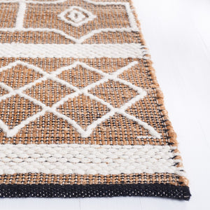 Safavieh Natural Fiber 226 Hand Woven 50% Jute/30% Wool/and 20% Cotton Rug NF226A-8
