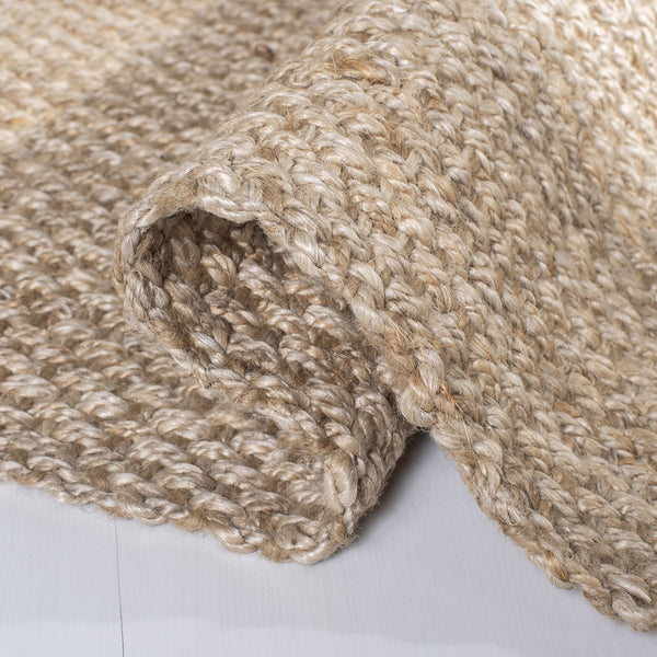 Natural Fiber 267 Contemporary Hand Woven 100% Jute Rug Natural
