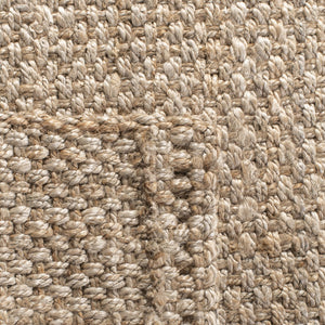 Natural Fiber 267 Contemporary Hand Woven 100% Jute Rug Natural