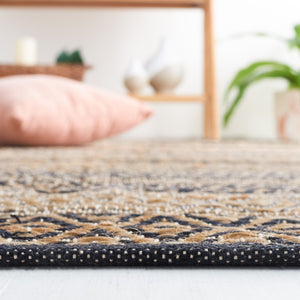 Safavieh Natural Fiber 379 Flat Weave 80% Jute and 20% Cotton Bohemian Rug NF379Z-8