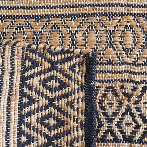 Safavieh Natural Fiber 379 Flat Weave 80% Jute and 20% Cotton Bohemian Rug NF379Z-8