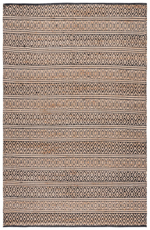 Safavieh Natural Fiber 379 Flat Weave 80% Jute and 20% Cotton Bohemian Rug NF379Z-8