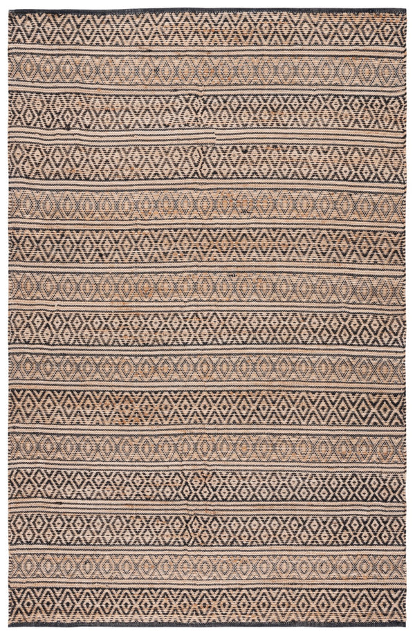 Safavieh Natural Fiber 379 Flat Weave 80% Jute and 20% Cotton Bohemian Rug NF379Z-8