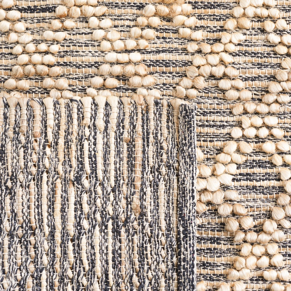 Safavieh Natural Fiber 382 Flat Weave 80% Jute and 20% Cotton Bohemian Rug NF382A-8