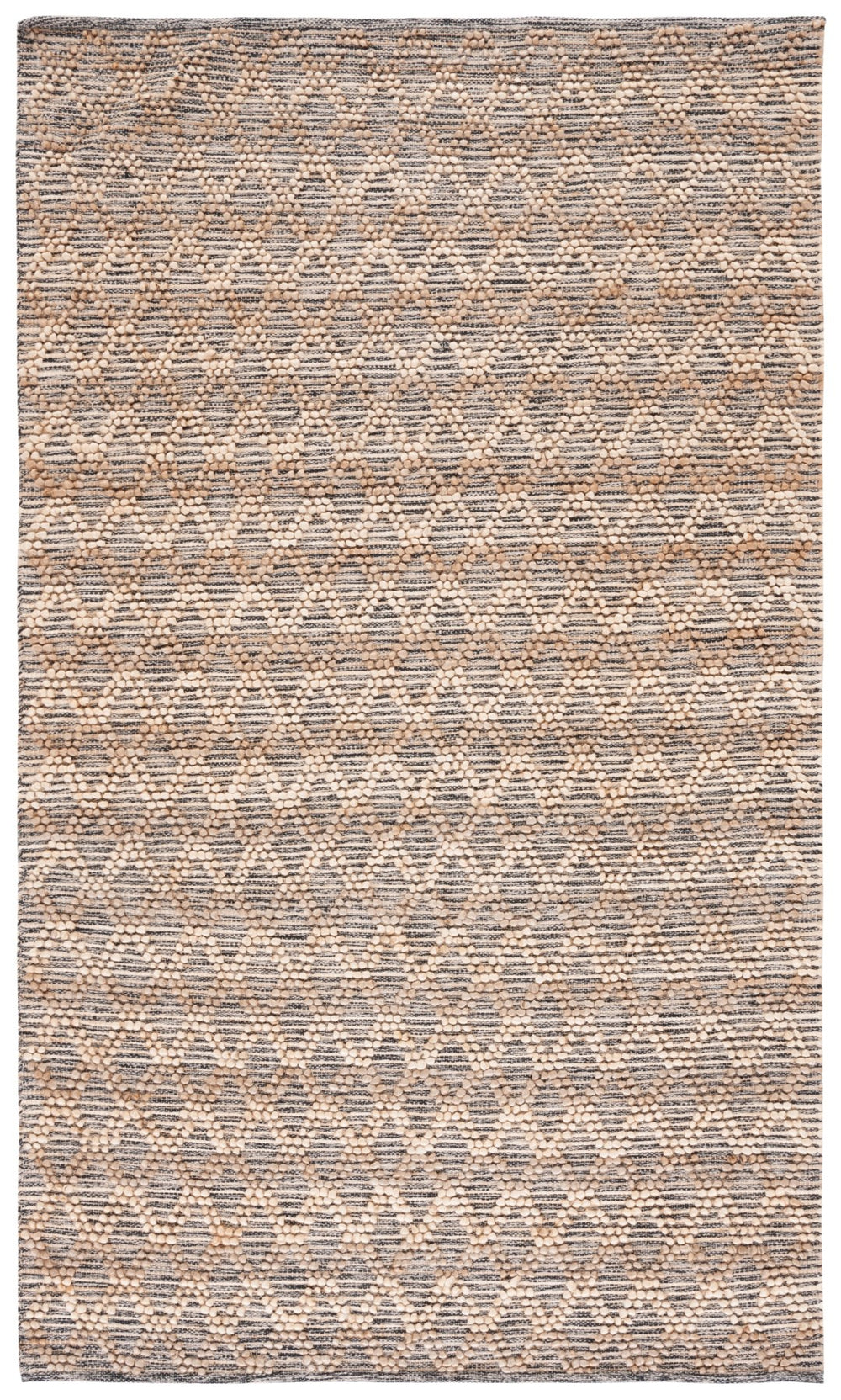 Safavieh Natural Fiber 382 Flat Weave 80% Jute and 20% Cotton Bohemian Rug NF382A-8
