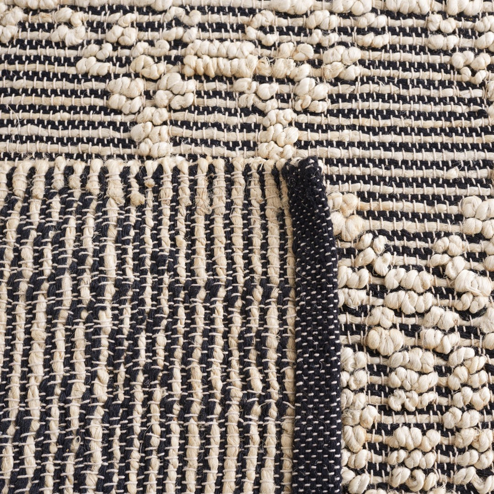 Safavieh Natural Fiber 383 Flat Weave 80% Jute and 20% Cotton Bohemian Rug NF383A-8