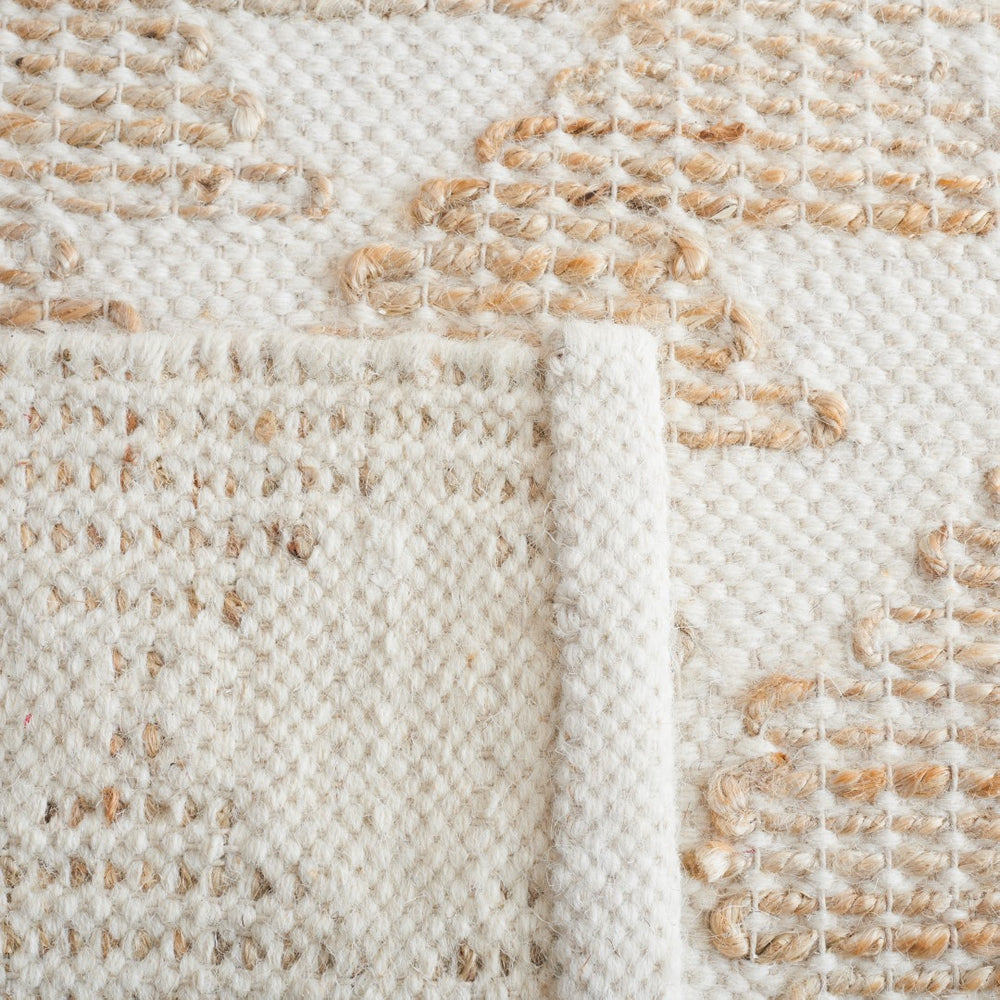 Safavieh Natural Fiber 512 Hand Loomed 65% Jute and 35% Wool Rug NF512A-8