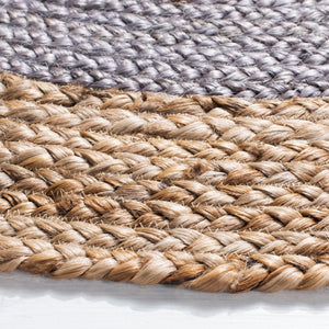 Safavieh Natural Fiber 801  Hand Woven 100% Jute Pile Rug NF801F-4R