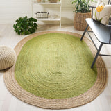 Safavieh Natural Fiber 801  Hand Woven 100% Jute Pile Rug NF801G-5OV