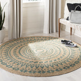 Natural Fiber 802 Hand Woven Jute Rug