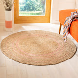 Safavieh Natural Fiber 807 Hand Woven Jute Contemporary Rug NF807U-5R