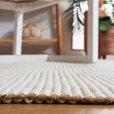 Safavieh Natural Fiber 826  Hand Woven 60% Jute, 25% Polyester, 10% Wool And 5% Viscose Rug NF826A-5