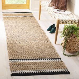 Safavieh Natural Fiber 874  Hand Woven 95 % Jute 5 % Wool Rug NF874B-9SQ