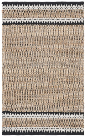 Safavieh Natural Fiber 874  Hand Woven 95 % Jute 5 % Wool Rug NF874B-9SQ
