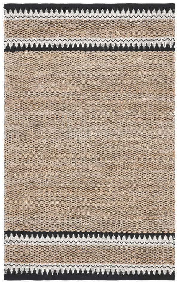 Safavieh Natural Fiber 874  Hand Woven 95 % Jute 5 % Wool Rug NF874B-9SQ