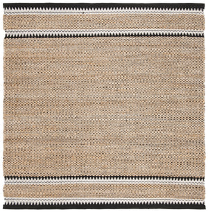 Safavieh Natural Fiber 874  Hand Woven 95 % Jute 5 % Wool Rug NF874B-9SQ
