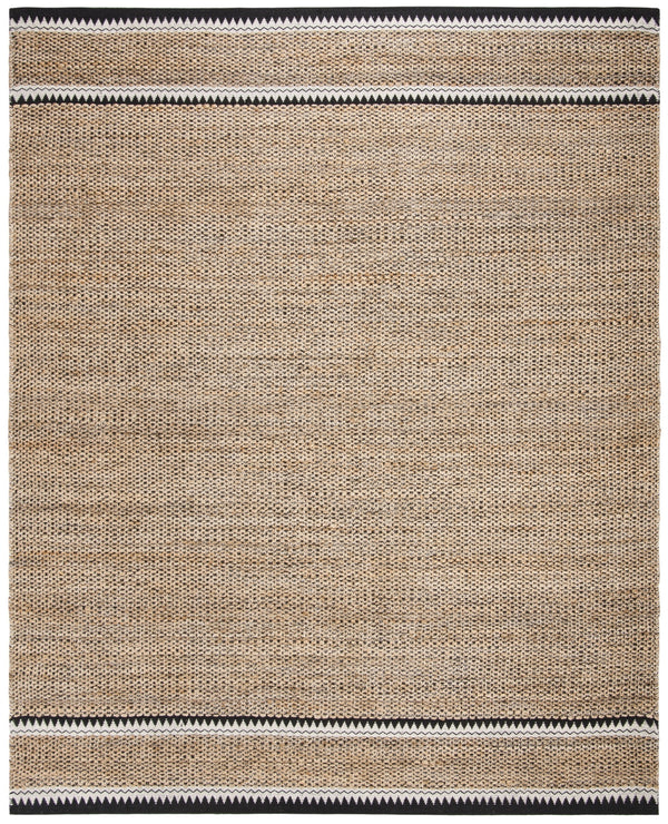Safavieh Natural Fiber 874  Hand Woven 95 % Jute 5 % Wool Rug NF874B-9SQ