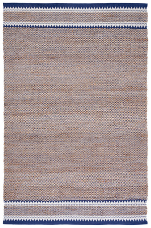Safavieh Natural Fiber 874  Hand Woven 95 % Jute 5 % Wool Rug NF874N-5