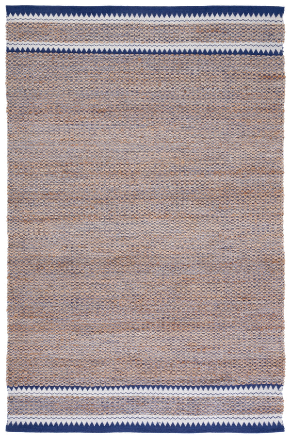Safavieh Natural Fiber 874  Hand Woven 95 % Jute 5 % Wool Rug NF874N-5