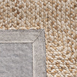 Safavieh Natural Fiber 888 Flat Weave Jute and Cotton with Latex Contemporary Rug NF888A-8