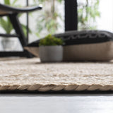 Safavieh Natural Fiber 889 Flat Weave Jute and Cotton with Latex Contemporary Rug NF889A-8