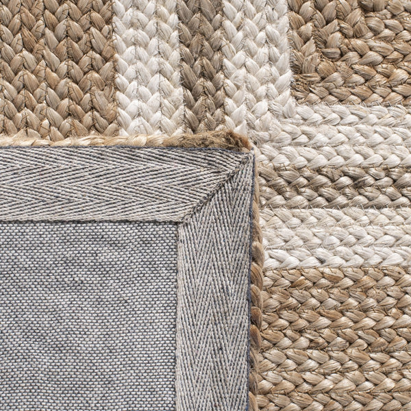 Safavieh Natural Fiber 890 Flat Weave Jute and Cotton with Latex Contemporary Rug NF890A-8