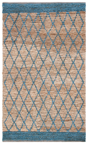 Natural Fiber Hand Loomed Jute and Cotton Rug - Eco-Friendly, Durable, and Stylish Addition for Home