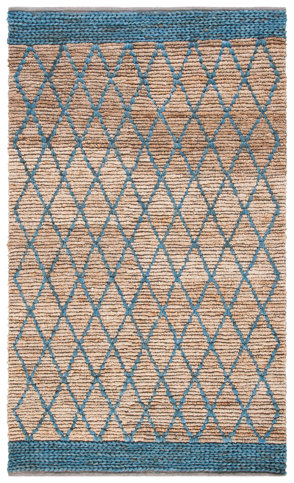 Natural Fiber Hand Loomed Jute and Cotton Rug - Eco-Friendly, Durable, and Stylish Addition for Home