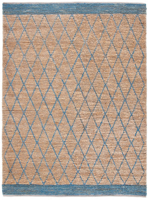 Natural Fiber Hand Loomed Jute and Cotton Rug - Eco-Friendly, Durable, and Stylish Addition for Home