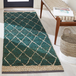 Natural Fiber Hand Loomed Jute and Cotton Rug - Eco-Friendly, Durable, and Stylish Addition for Home