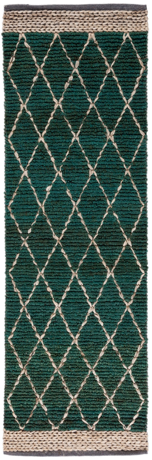 Natural Fiber Hand Loomed Jute and Cotton Rug - Eco-Friendly, Durable, and Stylish Addition for Home