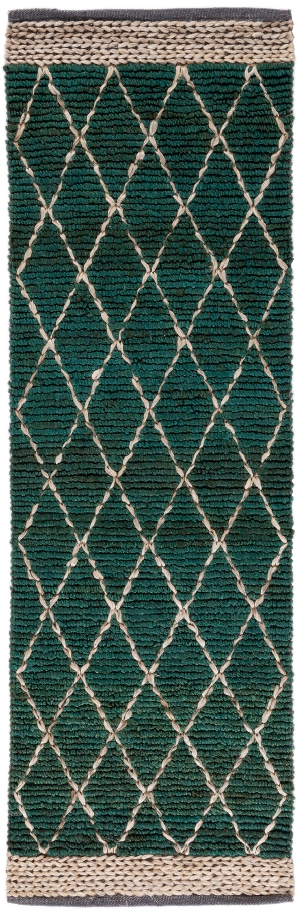 Natural Fiber Hand Loomed Jute and Cotton Rug - Eco-Friendly, Durable, and Stylish Addition for Home