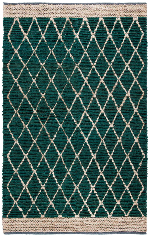 Natural Fiber Hand Loomed Jute and Cotton Rug - Eco-Friendly, Durable, and Stylish Addition for Home