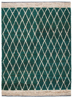 Natural Fiber Hand Loomed Jute and Cotton Rug - Eco-Friendly, Durable, and Stylish Addition for Home