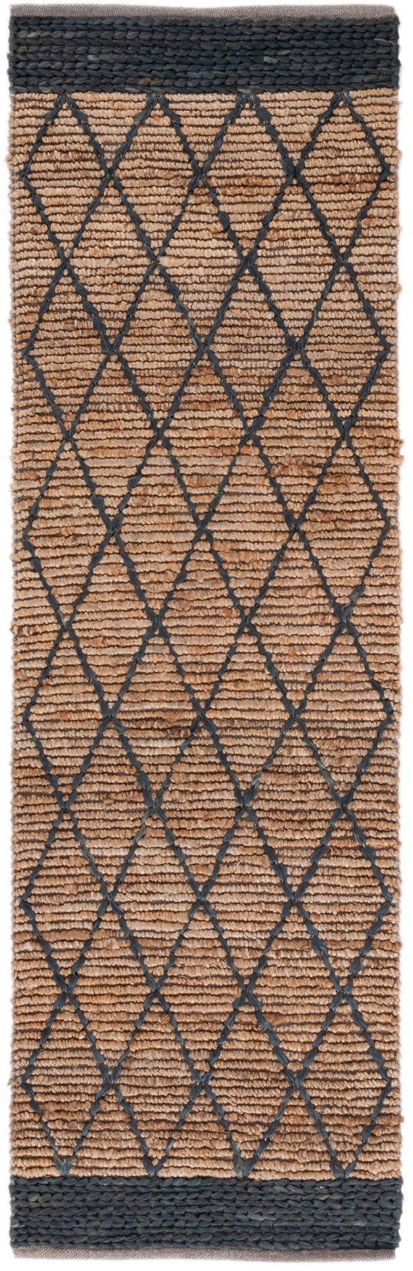Natural Fiber Hand Loomed Jute and Cotton Rug - Eco-Friendly, Durable, and Stylish Addition for Home