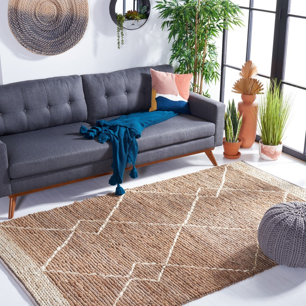 Safavieh Natural Fiber 952 Hand Woven Jute Rug NF952A-8