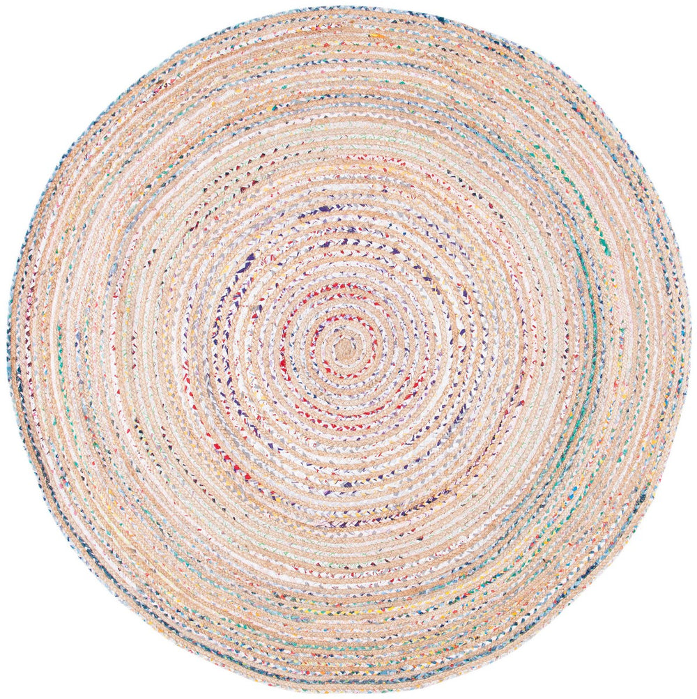 Safavieh Natural Fiber 113 Hand Loomed 50% Jute and 50% Cotton Contemporary Rug NFB113E-8R