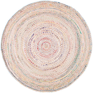 Safavieh Natural Fiber 113 Hand Loomed 50% Jute and 50% Cotton Contemporary Rug NFB113E-8R