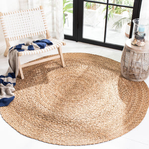 Safavieh Natural Fiber 114 Hand Loomed 60% Jute and 40% Hogla Contemporary Rug NFB114B-9R