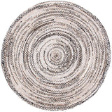 Safavieh Natural Fiber 117 Hand Loomed 50% Jute and 50% Cotton Contemporary Rug NFB117Z-9R
