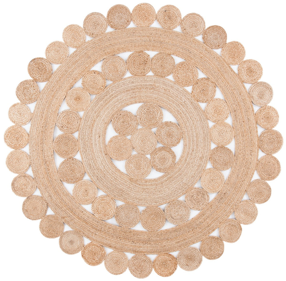 Safavieh Natural Fiber 121 Hand Loomed 100% Jute Contemporary Rug NFB121B-5R