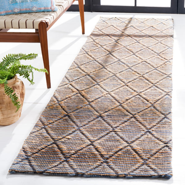 Safavieh Natural Fiber 175 Hand Loomed 65% Wool and 35% Jute Rug NFB175M-8