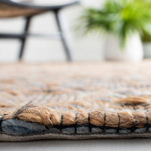 Safavieh Natural Fiber 175 Hand Loomed 65% Wool and 35% Jute Rug NFB175M-8