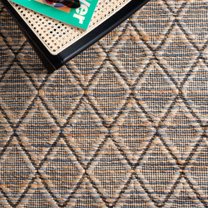 Safavieh Natural Fiber 175 Hand Loomed 65% Wool and 35% Jute Rug NFB175M-8