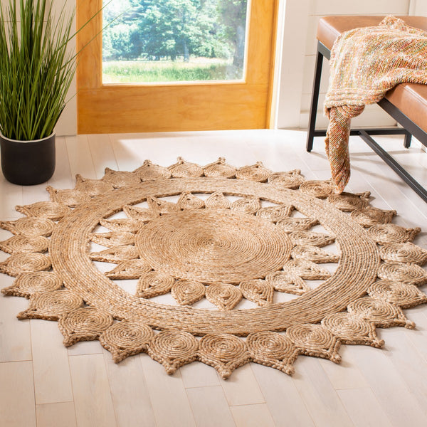 Safavieh Natural Fiber 246 Contemporary Hand Woven 100% Jute Pile Rug NFB246A-9R