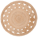 Natural Fiber 247 Contemporary Hand Woven 100% Jute Pile Rug