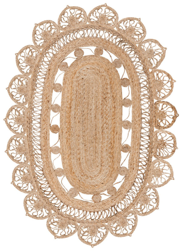 Safavieh Natural Fiber 251 Contemporary Hand Woven 100% Jute Pile Rug NFB251A-9OV